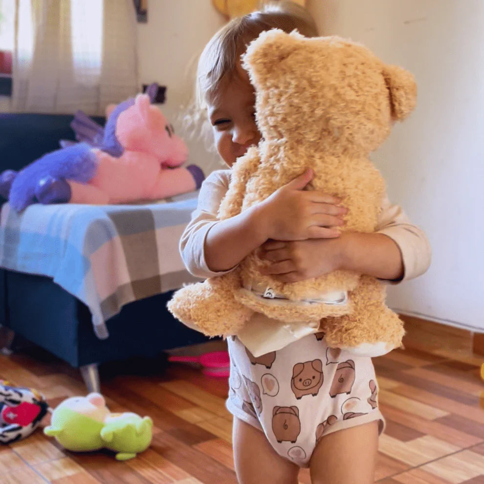 Doudou Cache-Cache Animé – L’ourson qui amuse et rassure votre enfant