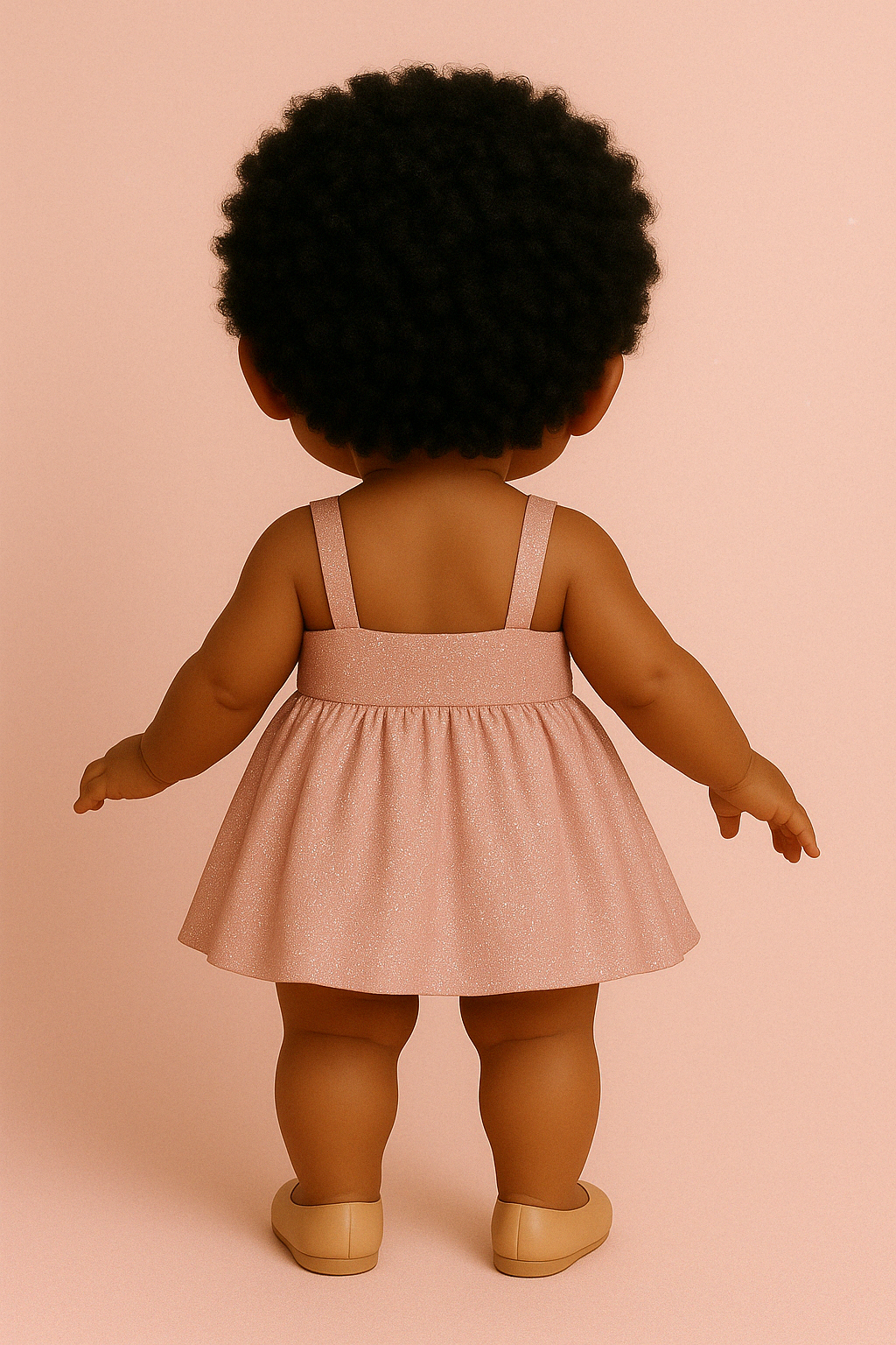 Poupée Alta Gracia – Bébé Fille Robe Rose Pailletée