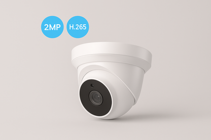 Caméra de Sécurité Wi-Fi Intelligente – Vision 360°, Audio Bidirectionnel, Détection de Mouvement