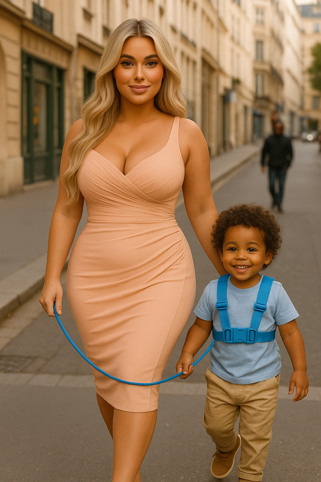 Harnais de Sécurité Bébé avec Laisse Anti-Perte