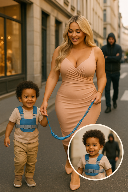 Harnais de Sécurité Bébé avec Laisse Anti-Perte