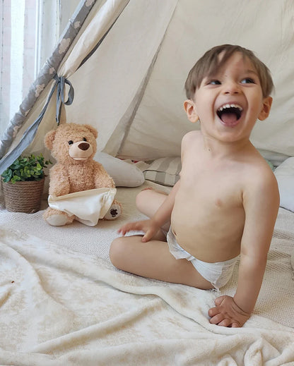Doudou Cache-Cache Animé – L’ourson qui amuse et rassure votre enfant
