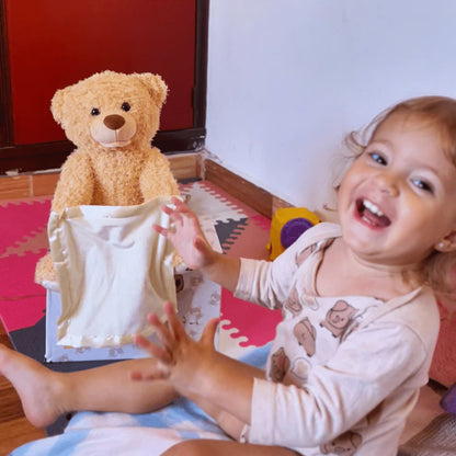Doudou Cache-Cache Animé – L’ourson qui amuse et rassure votre enfant