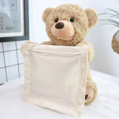 Doudou Cache-Cache Animé – L’ourson qui amuse et rassure votre enfant